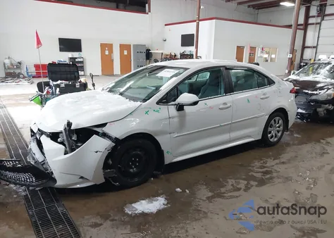 2022 Toyota Corolla Le from USA, damaged, VIN 5YFEPMAE5NP304618